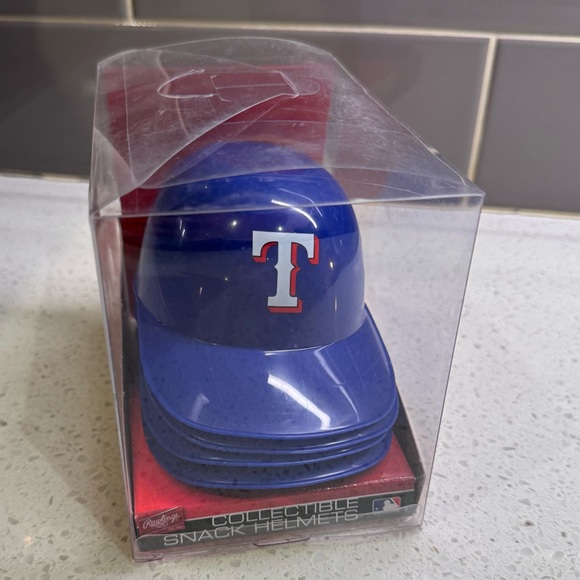 Texas Rangers - small snack helmets - 4 total - New - Picture 3 of 5